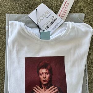 NWT Realisation Par Watch That Man Bowie Graphic Tee